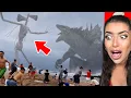 Reacting to GODZILLA vs SIREN HEAD IN REAL LIFE