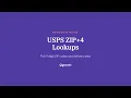 How to Look Up USPS ZIP 4 Codes RDI and More with Geocodio
