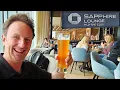 Inside the NEW CHASE SAPPHIRE LOUNGE Boston Airport BOS