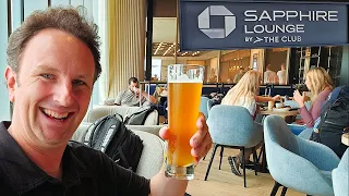 Inside the NEW CHASE SAPPHIRE LOUNGE Boston Airport BOS
