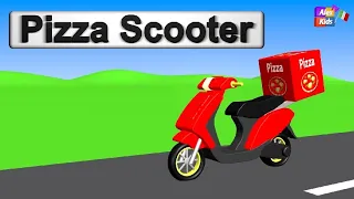 Pizza Scooter - AlexKidsTV