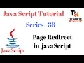 Page Redirect in javascript