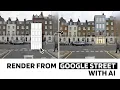 How to Turn Google Maps and CAD Drawings into Renderings with AI
