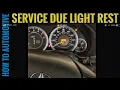 How to Reset the Service Light DUE on a 2012 Acura TSX Service B