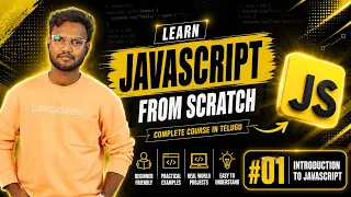 JavaScript Tutorial in Telugu Introduction to JavaScript Complete Web Development Course
