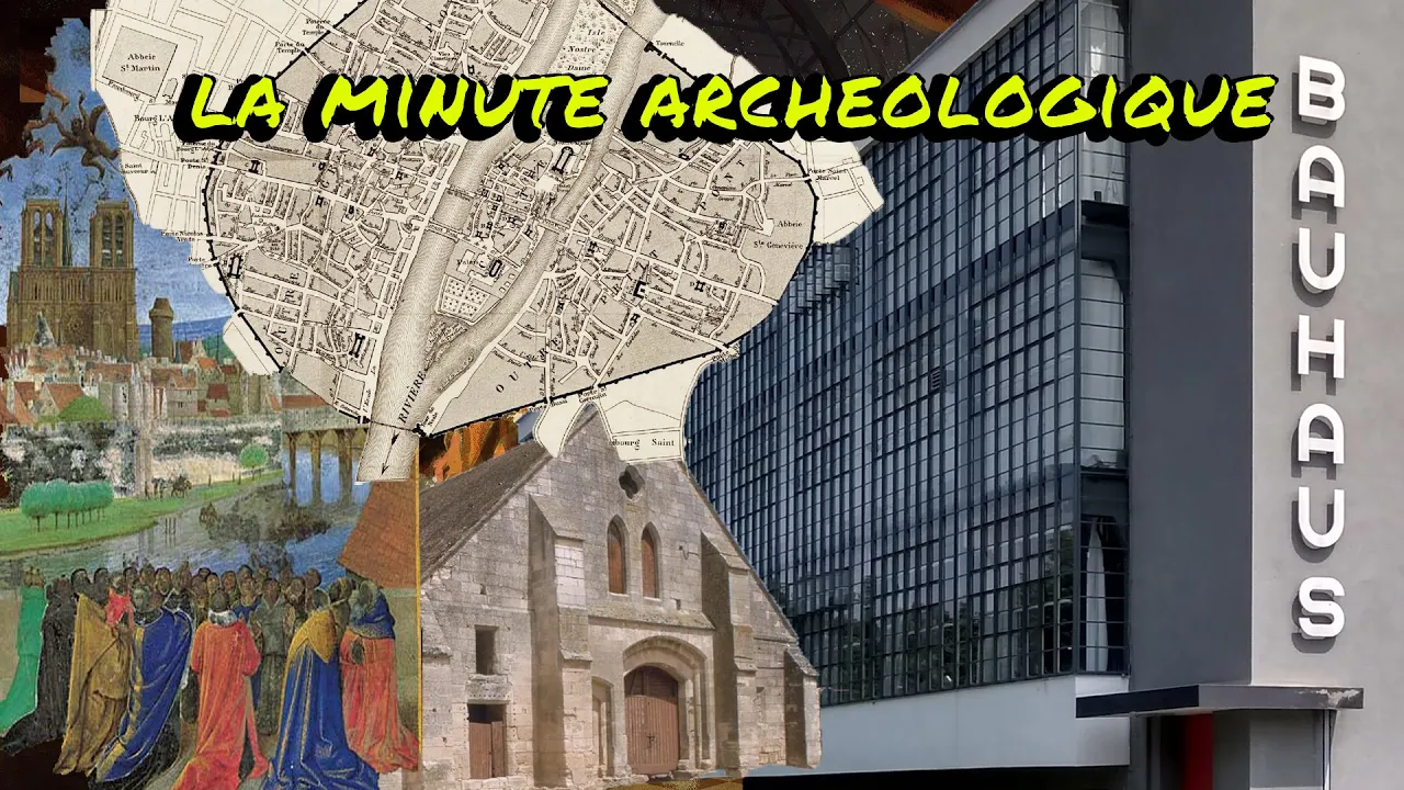 La Minute Archéologique, Le ''Bauhaus'', approvisionner Paris au Moyen-âge