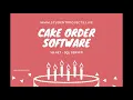 Cake order Software Application using VB NET SQL Server