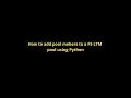 How to add pool mebers to a F5 LTM pool using Python
