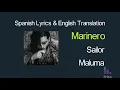 Maluma - Marinero Lyrics English and Spanish - Translation & Subtitles