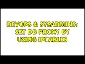 DevOps SysAdmins Set DB proxy by using iptables