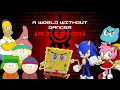 Various animated characters sing A World Without Danger AI Cover