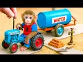 Download Lagu Baby Monkey LaLa Drives a Tractor to Build a Water System Adventure | Lala Monkey’s Day