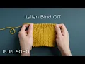 Italian Bind Off