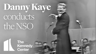 Danny Kaye hilariously conducts the National Symphony Orchestra 1962 The Kennedy Center