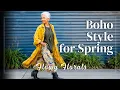 Spring Boho Chic Flowy Florals Layered Looks to Refresh Your Wardrobe