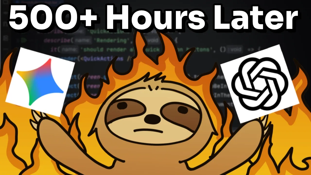 I Have Spent 500+ Hours Programming With AI. This Is what I learned: video thumbnail