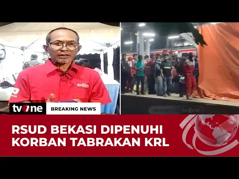 Puluhan Korban Kecelakaan KA Argo Bromo dengan KRL Dibawa ke RSUD Kota Bekasi