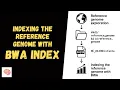 How to Index the Reference Genome with BWA index - CLI NGS Tutorial