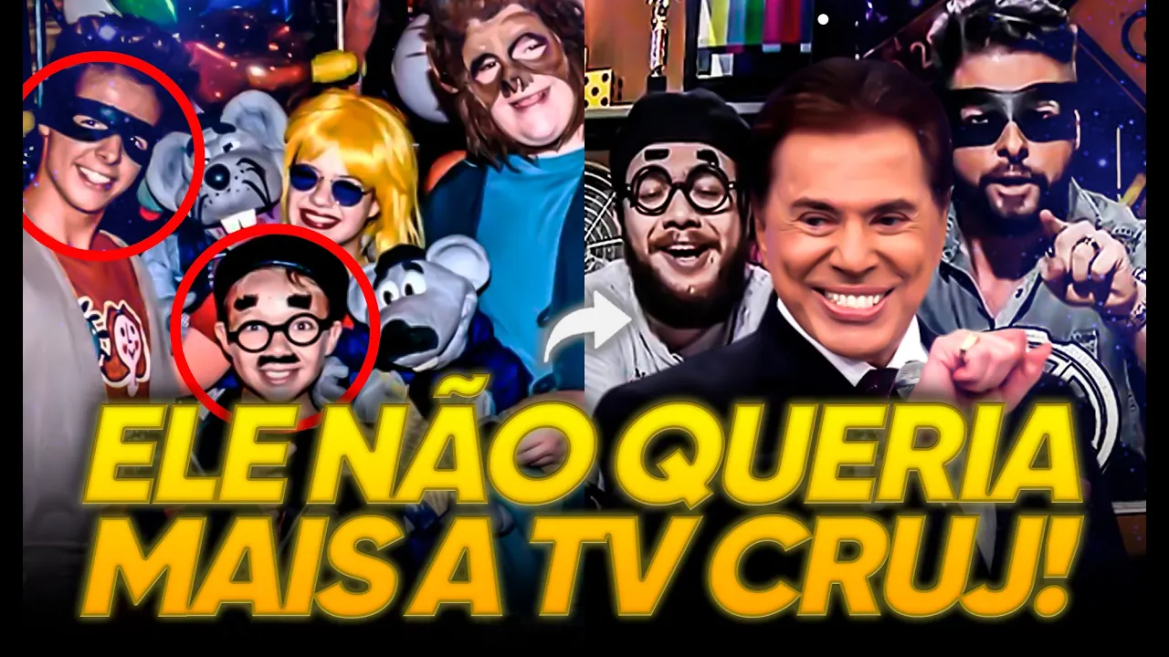 O SÍLVIO SANTOS NÃO QUERIA MAIS O DISNEY CLUB? - FOI POR ISSO QUE A TV CRUJ ACABOU? - HISTÓRIA