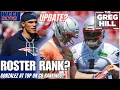 WHERE Does PATRIOTS ROSTER RANK What about Gonzalez The Greg Hill Show