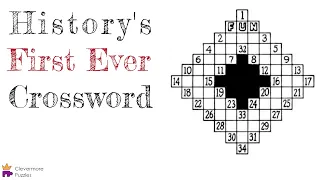 History s First Ever Crossword