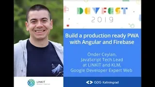 Build a production ready PWA with Angular Onder Ceylan KLM