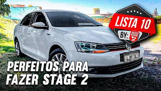 10 CARROS PARA VOCÊ FAZER STAGE 2 TRANQUILO!