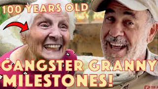 Gangster Granny just turned 100 Years Old😳🦂