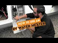 How to Start Use an RV Water Heater