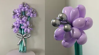 How To Make Flower Bouquet With Kalisan 260 Balloons