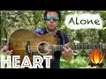 Guitar Lesson How to play Alone by Heart - Campfire Edition