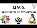 Learning LINUX CentOS From Scratch Linux startup 3 putty software