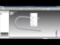 Solid Edge - Pattern Along Curve using Chord
