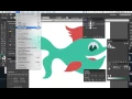 Preparing vector art for screen print-trapping the fish -Part 2 of 2