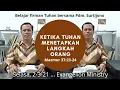 Lagu Ketika Tuhan Menetapkan Langkah Orang (Mazmur 37:23-24)