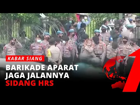 Sidang HRS Kembali Bergulir, Ratusan Aparat Bikin Barikade | tvOne