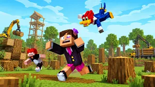 LOKI PRECISA SOBREVIVER ao PICA PAU.EXE no MINECRAFT!