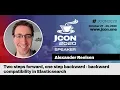 Two steps forward one step backward - backward compatibility in Elasticsearch EN JCON 2020