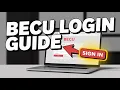 How to login to BECU online banking - Secure Guide