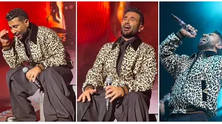 Ahmed Saad Breaks Down On Stage In London Tears For The First Time In Front Of An Audience 