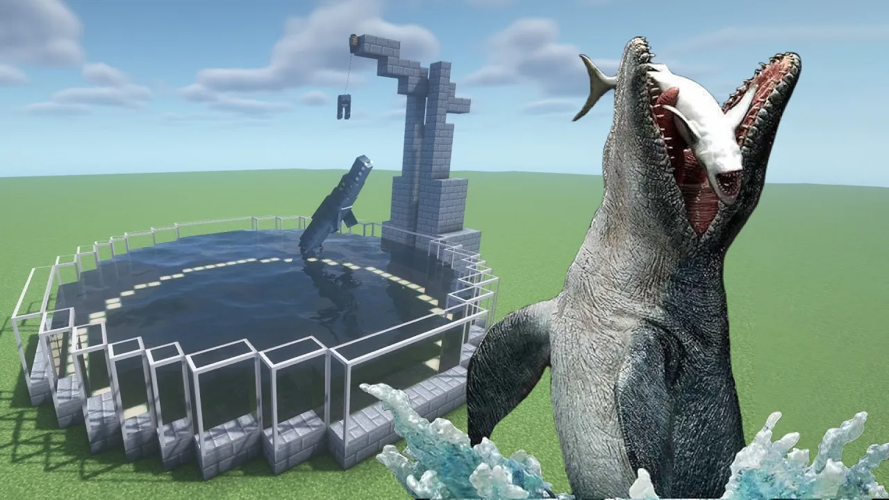 New Jurassic World Map for mcpe | Offical Trailer | Jurassic Planet V2 map | Minecraft Pe
