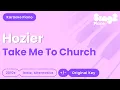 Download Lagu Hozier - Take Me To Church (Piano Karaoke)