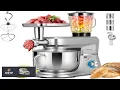 VIVOHOME 6 in 1 Stand Mixer 8 5 Quart Electric Tilt Head Kitchen Mixer with Bowl