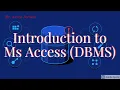 Introduction to Databases MS Access