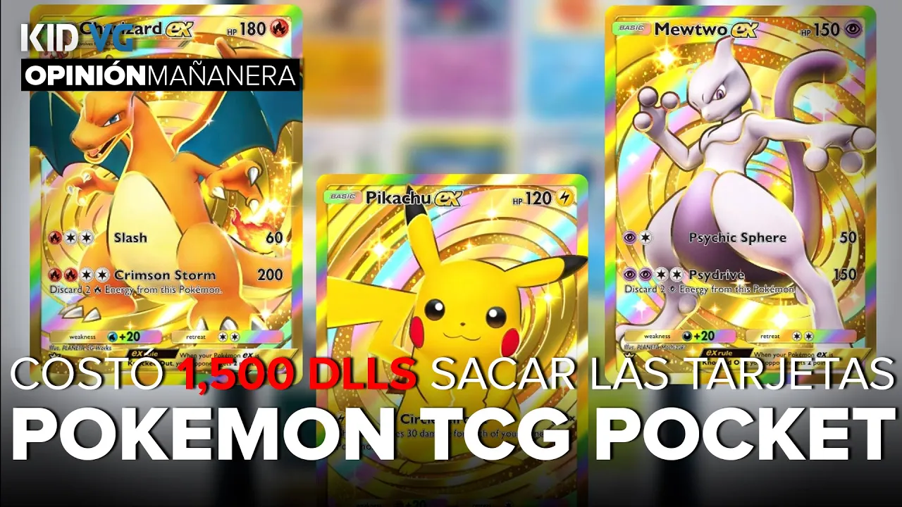 Gastó 1,500 DÓLARES para conseguir todas las tarjetas de POKÉMON TCG POCKET - 22/11/2024