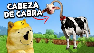 La VACA con CABEZA DE CABRA, Si te atrapa te QUITA LA CABEZA - Hilos con cheems