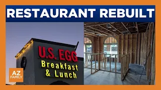 Renovated U S Egg location in Tempe reopens more than year after fire