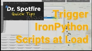 Trigger IronPython on Spotfire Dashboard s Initial Load