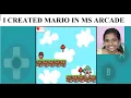 How to create a Mario Game Microsoft Arcade Coding MakeCode Tutorial