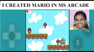 How to create a Mario Game Microsoft Arcade Coding MakeCode Tutorial